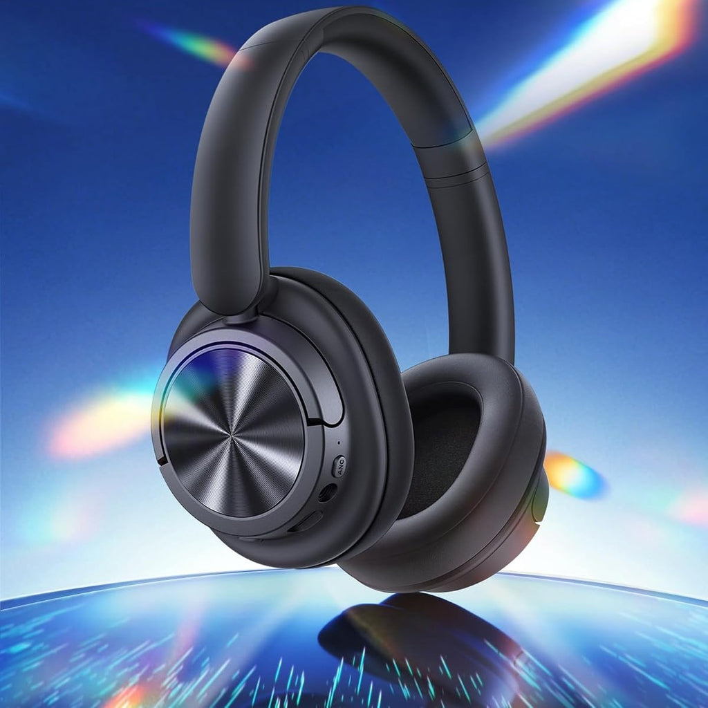 Hybrid Active Noise Cancelling Wireless Headphones, 120H Playtime