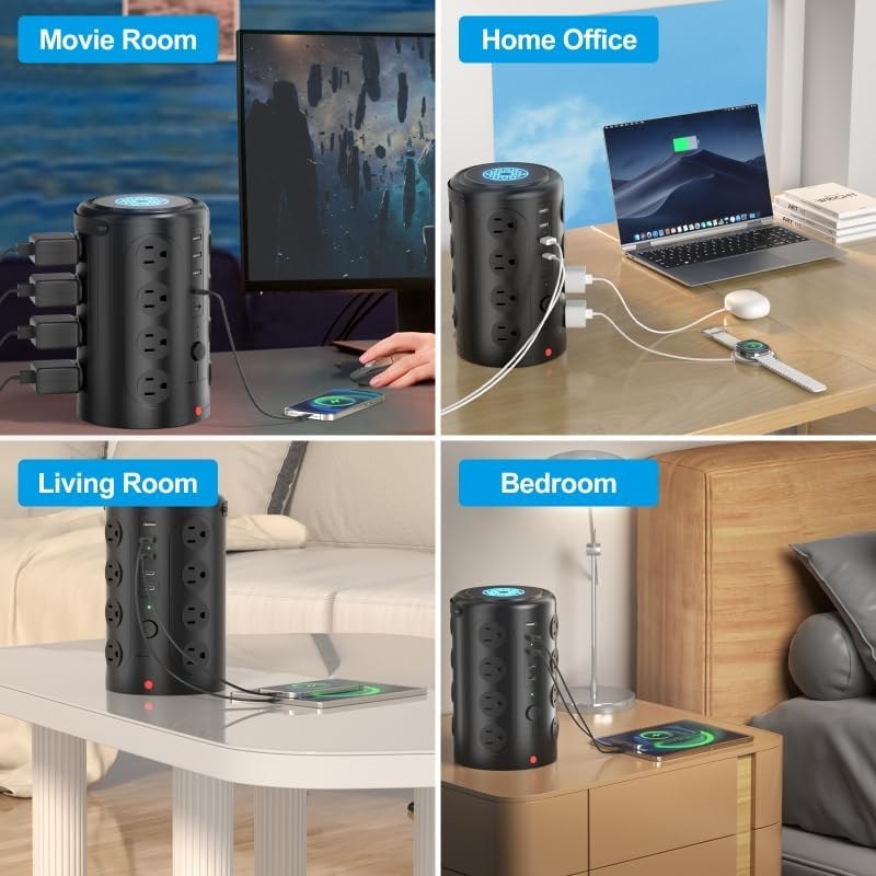 Power strip tower