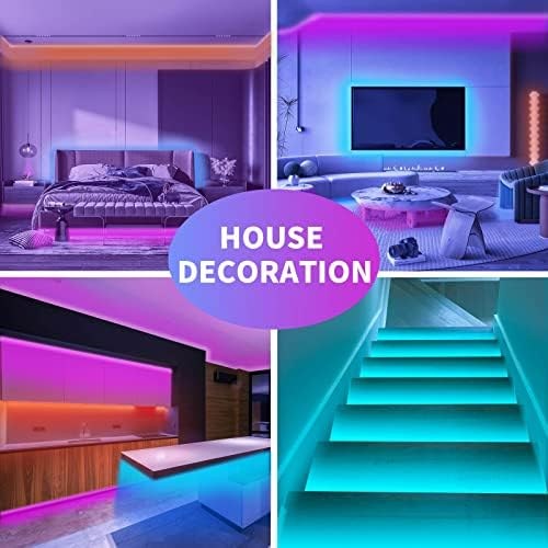 100ft RGB LED strip lights