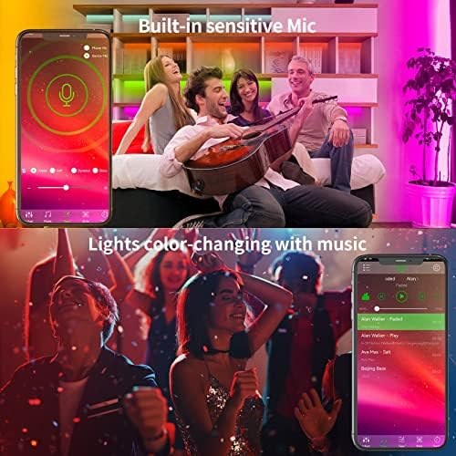 100ft RGB LED strip lights