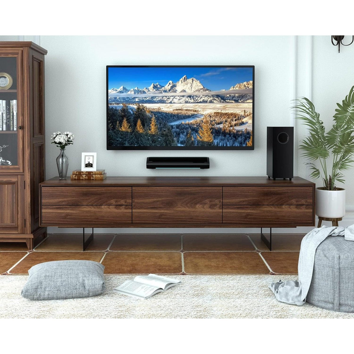 Sound Bar with Subwoofer, Home Theater Surround System for TV & PC