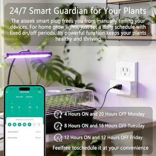 Wi-Fi smart plug 4-pack